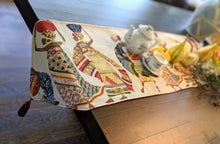 Load image into Gallery viewer, DaDa Bedding Dancing Women African Dreams Elegant Woven Tapestry Dining Table Runner (18117)