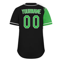 Load image into Gallery viewer, Custom Black Green Jersey and TN Shoes Combo Offer Personalized ZH-D0200101-1