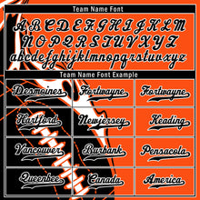 Load image into Gallery viewer, Custom Orange Black Classic Style Personalized Authentic Baseball Jersey UN002-D0b0a00-8