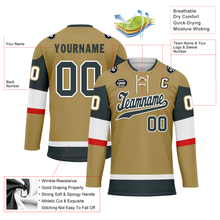 Load image into Gallery viewer, Custom Yellow Personalized Hockey Jersey HCKJ01-D0a70de