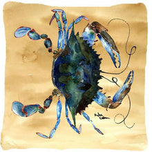 Load image into Gallery viewer, Crab Decorative   Canvas Fabric Pillow