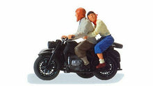 Load image into Gallery viewer, Preiser 28148 HO Scale Motorcycle Zundapp KS 750 -- With Riders