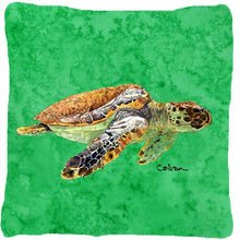 Load image into Gallery viewer, Turtle Decorative   Canvas Fabric Pillow
