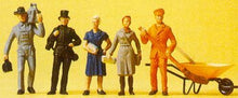 Load image into Gallery viewer, Preiser 14149 HO Scale People Working -- Cleaning Crew Members