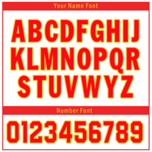 Load image into Gallery viewer, Custom White Red Personalized Hockey Jersey HCKJ01-D0a70cf