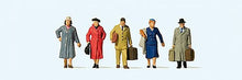 Load image into Gallery viewer, Preiser 10662 HO Scale Era III Passengers -- Set #1 pkg(5)