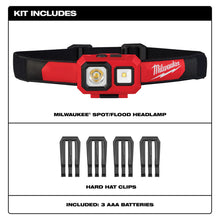 Load image into Gallery viewer, Milwaukee 2104 Spot/Flood Headlamp