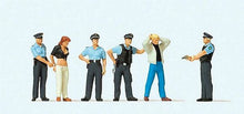Load image into Gallery viewer, Preiser 10589 HO Scale Emergency Personnel -- Under Arrest pkg(6)
