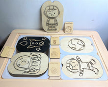 Load image into Gallery viewer, **Pre-order (Ships in 3-4 Weeks)**FLISAT Sensory Bin Insert Activity Board