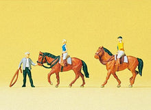 Load image into Gallery viewer, Preiser 79185 N Scale Sports &amp; Recreation -- At The Riding School #1