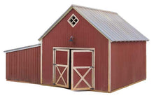 Load image into Gallery viewer, Walthers Cornerstone 933-3346 HO Scale Chicken Coop and Sheds -- Kit