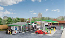 Load image into Gallery viewer, Walthers Cornerstone 933-3542 HO Scale Modernized Gas Station -- Kit