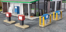 Load image into Gallery viewer, Walthers Cornerstone 933-3545 HO Scale Gas Station Details -- Kit