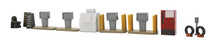 Load image into Gallery viewer, Walthers Cornerstone 933-3545 HO Scale Gas Station Details -- Kit