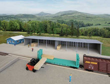 Load image into Gallery viewer, Walthers Cornerstone 933-3854 N Scale Modern Lumber Transload -- Kit