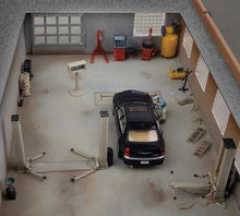 Load image into Gallery viewer, Walthers SceneMaster 949-4210 HO Scale Garage Detail Kit #2 pkg(20)