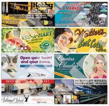 Load image into Gallery viewer, Walthers SceneMaster 949-9020 N Scale Wall Mounted Billboard pkg(3) -- Kit