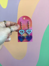 Load image into Gallery viewer, Beating Heart Beaded Earrings