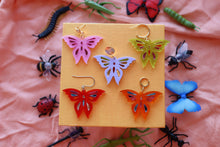 Load image into Gallery viewer, Red Shimmer Butterfly
