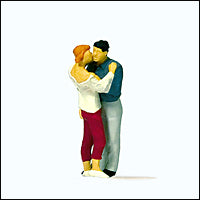 Load image into Gallery viewer, Preiser 28122 HO Scale Kissing Couple