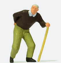 Load image into Gallery viewer, Preiser 28096 HO Scale Individual Figure -- Man with Backache