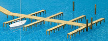 Load image into Gallery viewer, Preiser 17315 HO Scale Marina Docks -- Kit