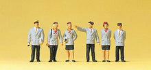 Load image into Gallery viewer, Preiser 10491 HO Scale Working People -- Belgian Railway Personnel pkg(6)