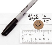 Load image into Gallery viewer, True Kraft Paper Dot Stickers: 500/Roll