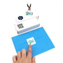 Load image into Gallery viewer, Square Laser Labels - 1-1/2" x 1-1/2": 750/Pack, 25 Sheets