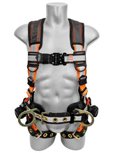 Load image into Gallery viewer, Frontline 100RCTB Combat Reflective Construction Full Body Harness with Tongue Buckle Legs and Trauma Straps M/L