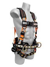 Load image into Gallery viewer, Frontline 100RCTB Combat Reflective Construction Full Body Harness with Tongue Buckle Legs and Trauma Straps 3X/4X