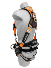 Load image into Gallery viewer, Frontline 100RCTB Combat Reflective Construction Full Body Harness with Tongue Buckle Legs and Trauma Straps 3X/4X