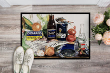 Load image into Gallery viewer, Barq's, Crabs, and spices Doormat Doormat - Large 24x36 – Indoor/Outdoor Floor Mat