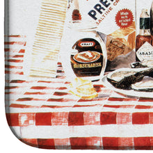 Load image into Gallery viewer, Barq's oysters Dish Drying Mat – Absorbent, Artistic Kitchen Essentials 1004DDM