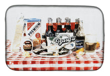 Load image into Gallery viewer, Barq's oysters Dish Drying Mat – Absorbent, Artistic Kitchen Essentials 1004DDM