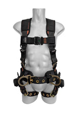 Load image into Gallery viewer, Frontline 100CTB Combat Construction Full Body Harness with Tongue Buckle Legs and Trauma Straps XL/2X