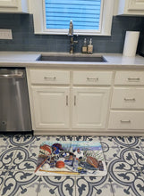Load image into Gallery viewer, Sports on the Beach Machine Washable Memory Foam Mat 1011RUG