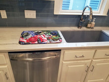 Load image into Gallery viewer, Barq's and Armed Forces Dish Drying Mat – Absorbent, Artistic Kitchen Essentials 1012DDM