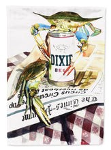 Load image into Gallery viewer, Dixie Beer, Crabs and Times Picayune Garden Flag