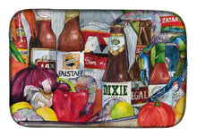 Load image into Gallery viewer, New Orleans Beers and Spices Dish Drying Mat – Absorbent, Artistic Kitchen Essentials 1017DDM