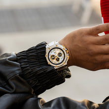 Load image into Gallery viewer, AM1046SS - AMBASSADOR SILVER &amp; GOLD WATCH