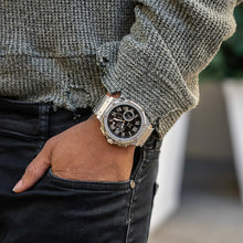 Load image into Gallery viewer, AM1045SSB - AMBASSADOR SILVER BRUSHED WATCH