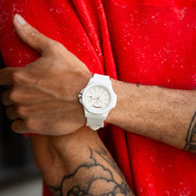 Load image into Gallery viewer, DT004 - DAY TRIP WHITE ON WHITE WATCH