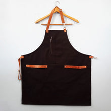Load image into Gallery viewer, Apron With Adjustable/Removeable Leather Straps