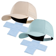 Load image into Gallery viewer, POWERCAP ICE Baseball Hat – Instant Cooling with Reusable Ice Packs UPF 50 Protection