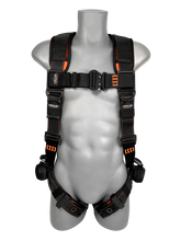 Load image into Gallery viewer, Frontline 110VTB Combat Lite Vest Style Harness with Aluminum Hardware and Suspension Trauma Straps XL/2X