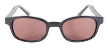 Load image into Gallery viewer, 12120 X - KD'S MATTE BLK FRAME/ROSE LENS