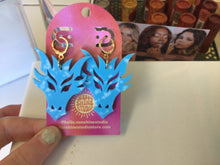 Load image into Gallery viewer, Fierce Dragon Acrylic Earrings