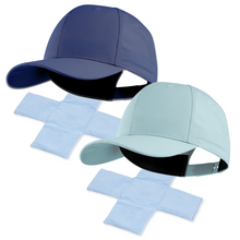 Load image into Gallery viewer, POWERCAP ICE Baseball Hat – Instant Cooling with Reusable Ice Packs UPF 50 Protection