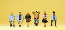 Load image into Gallery viewer, Preiser 10537 HO Scale Passengers -- Seated Passengers